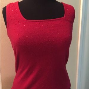 Dressy sweater tank  Liz Claiborne/First Issue